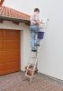 Drabinaprzystawna ze stopniami Krause STABILO PROFESSIONAL 1x10  124432